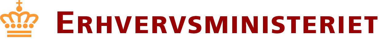 Erhvervsministeriets logo